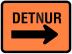 CAUTION DETOUR AHEAD