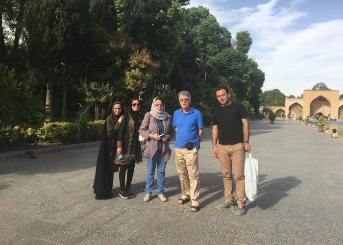 Fariba Amini in Isfahan