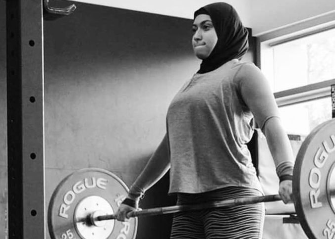 Olympian Amna Al Haddad