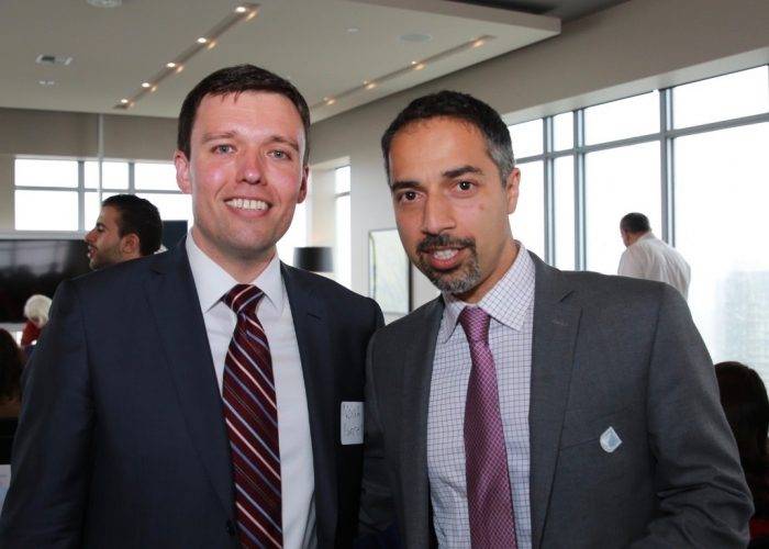Washington State Solicitor Noah Purcell and Trita Parsi