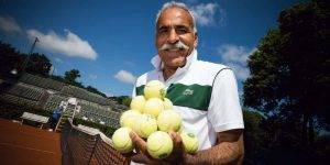 Tennis legend mansour bahrami