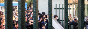 Protests students Iran at University