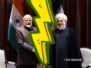 Modi and Rouhani, India and Iran breakup